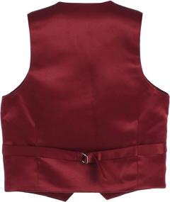 img 2 attached to 🧒 Ultimate Elegance: Gioberti's Little Velvet Formal Burgundy Boys' Clothing