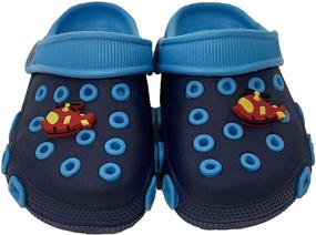 img 1 attached to 👟 Lightweight Boys' Shoes and Sandals with Non-Slip Toddler Slippers