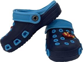 img 2 attached to 👟 Lightweight Boys' Shoes and Sandals with Non-Slip Toddler Slippers