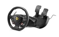 enhanced compatibility: thrustmaster t80 ferrari 488 gtb racing wheel (ps4, pc) compatible with ps5 games logo