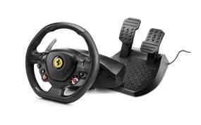 img 4 attached to Enhanced Compatibility: Thrustmaster T80 Ferrari 488 GTB Racing Wheel (PS4, PC) Compatible with PS5 Games