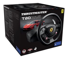 img 1 attached to Enhanced Compatibility: Thrustmaster T80 Ferrari 488 GTB Racing Wheel (PS4, PC) Compatible with PS5 Games