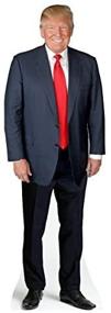 img 4 attached to 🌟 Wet Paint Printing + Design H38033 Donald Trump Cardboard Cutout Standup: Make a Bold Statement with Lifelike 3D President Trump Standee