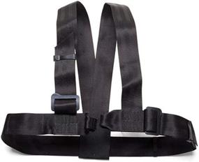 img 1 attached to 🎒 Discover ABC Cypher Guide Chest Harness: Ultimate Support in Sleek Black