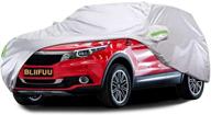 🚗 bliifuu suv car cover - all season, all weather, waterproof, windproof, dustproof, scratch resistant, outdoor uv protection - fits suv car (190''lx75''wx72''h) logo