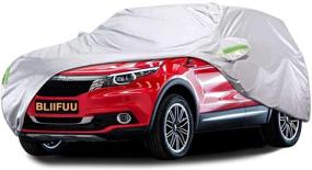 img 4 attached to 🚗 Bliifuu SUV Car Cover - All Season, All Weather, Waterproof, Windproof, Dustproof, Scratch Resistant, Outdoor UV Protection - Fits SUV Car (190''Lx75''Wx72''H)