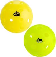 🏓 day 1 sports' professional pickleball balls: available in various packs for indoor and outdoor play - usapa approved, durable & tournament-ready логотип