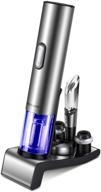 🍷 6-in-1 rechargeable cordless electric wine opener set by redmond - with charging base, foil cutter, wine pourer, 2 wine vacuum stoppers - ideal for home, party, wedding, and christmas gift логотип