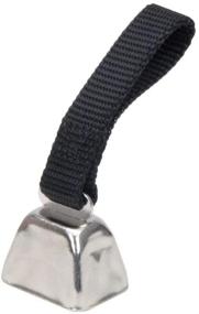 img 4 attached to Enhance Field Tracking with Coastal Pet Nickel-Plated Cow Bell and Black Nylon Strap