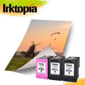 img 3 attached to 🖨️ Inktopia Remanufactured HP 65 XL 65XL Ink Cartridge - High Yield, 2 Black and 1 Tri-Color - Compatible with HP Deskjet 3755 3752 3758 3732 3730 3721 3720 2624 Envy 5055 5052 Printer - Enhanced for High-yield Performance