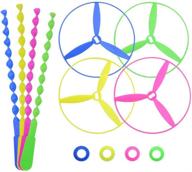 poplay twisty string flying saucers logo