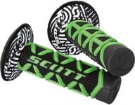 scott diamond off road motorcycle grips logo