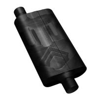 🔉 flowmaster 943050 50 delta flow black muffler - 3.00 center in / 3.00 center out - moderate sound logo