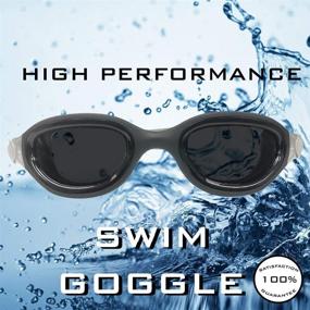 img 1 attached to 🏊 Cabana Sports Pearl Goggle - UV Protected, Anti-Fog for Men, Women, & Adults