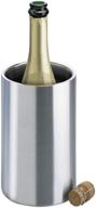 🍶 isosteel va-9568 bottle cooler: premium double-layered 18/8 stainless steel with sleek brushed surface logo