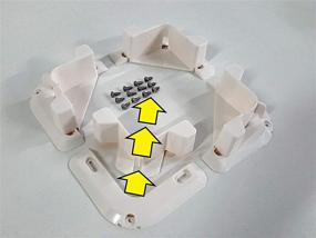 img 4 attached to VersaChock охладительный блок - Белый, съемные фиксаторы