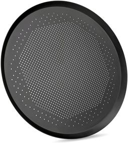 img 4 attached to 🍕 Beasea 16 Inch Perforated Pizza Pan - Heavy Duty Aluminum Alloy Round Pizza Crisping Tray with Oven Holes - Ideal for Home, Restaurant, and Kitchen Bakeware