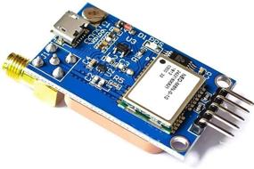 img 3 attached to 🌍 Улучшенный модуль спутниковой навигации GPS NEO-7M для Arduino STM32 C51 | Обновленный от NEO-6M | Совместим с источником питания 3.3V/5V