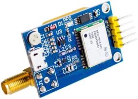 img 1 attached to 🌍 Улучшенный модуль спутниковой навигации GPS NEO-7M для Arduino STM32 C51 | Обновленный от NEO-6M | Совместим с источником питания 3.3V/5V