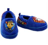paw patrol children's aline slippers - unisex (toddler/little kid) logo