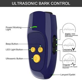 img 3 attached to Ultrasonic Dog Bark Deterrent Rechargeable