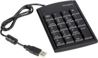 💻 targus ultra mini usb keypad: efficient plug-and-play device with usb port connectors - compatible with laptops, desktops, and more! logo