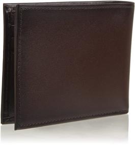 img 3 attached to 👜 Perry Ellis Michigan Bifold Brown Wallet: Sleek and Stylish Design with Ample Storage