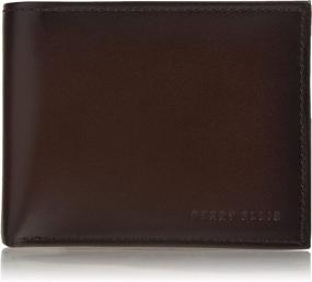 img 4 attached to 👜 Perry Ellis Michigan Bifold Brown Wallet: Sleek and Stylish Design with Ample Storage