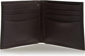 img 1 attached to 👜 Perry Ellis Michigan Bifold Brown Wallet: Sleek and Stylish Design with Ample Storage