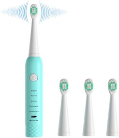 img 4 attached to Toothbrushes Waterproof Rechargeable Replacement Toothbrush Oral Care and Toothbrushes & Accessories