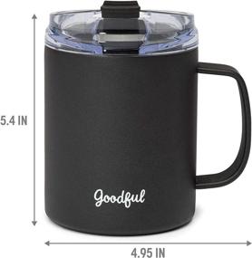 img 2 attached to 🥤 Goodful Insulated Stainless Steel Double Tumbler