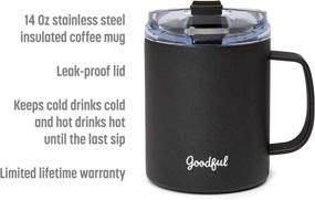 img 3 attached to 🥤 Goodful Insulated Stainless Steel Double Tumbler