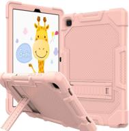 📱 ccmao shockproof rugged armor case for samsung galaxy tab a7 10.4 2020 (rose gold) - drop protection for sm-t500/t505/t507 2020 release logo