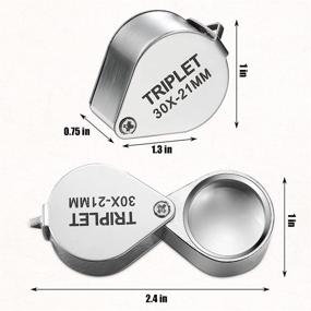 img 3 attached to 🔍 Enhance Your Beading & Jewelry Making with Jewelers Jewelry Magnifying Magnifier Supplies