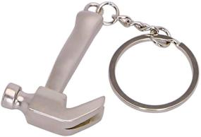 img 3 attached to 🔨 RONRONS Creative Hammer Keychain Keyring: Unique and Stylish Accessory for Keys