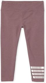 img 1 attached to 👧 Children's Place Hi Rise Leggings: Playful Girls' Clothing for Comfy Style