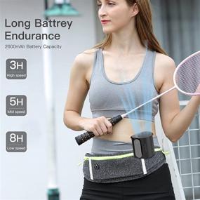 img 3 attached to 🌬️ Portable Mini Clip On Waist Fan: Hands-Free Neck & Shirt Fan for USB Rechargeable Cooling - Ideal for Camping, Fishing, Cycling, Travel, and Outdoor Activities - Black