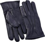 yiseven deerskin cashmere handsewn buckskin men's gloves & mittens: luxurious accessories for the modern gentleman logo