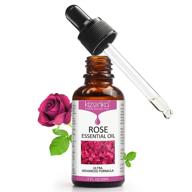 organic rose essential oil, face serum with rose oil, hydrating and nourishing rose oil, anti-aging & anti-wrinkle formula, rose oil for face, natural skin care - 30ml logo