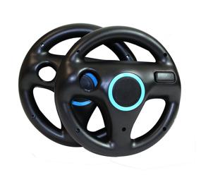 img 3 attached to Ultimate Racing Experience: Beastron Wii and Wii U Racing Wheel 2-Pack - Black
