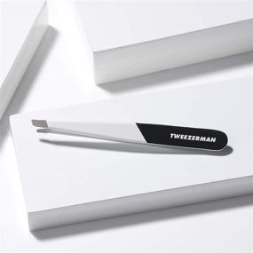 img 1 attached to 💇 High-precision Tweezerman 1230TTR Midnight Strike Slant Tweezer, 1 Count - Perfect for Accurate Hair Removal