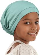 🎀 alnorm satin-lined hair bonnets with comfort elastic band: curly girl sleeping cap for teens, big kids, and children logo