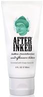 💧 after inked tattoo moisturizer: effective aftercare lotion, 3 fluid ounce - the perfect solution for tattoos logo