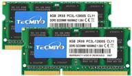 💻 tecmiyo 16gb kit (2x8gb) ddr3l-1600 sodimm (pc3-12800s) обновление озу для ноутбука логотип