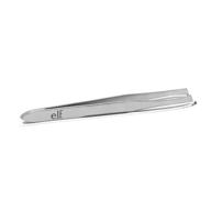 e.l.f. slant tweezer: high-quality stainless steel with powerful grip for precise hair removal, shaping, and defining - easy-to-use and ergonomic design logo
