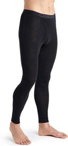 img 3 attached to 🩲 Icebreaker Merino Men's 175 Everyday Thermal Leggings with Fly - Ideal Cold Weather Base Layer