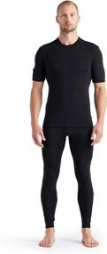 img 1 attached to 🩲 Icebreaker Merino Men's 175 Everyday Thermal Leggings with Fly - Ideal Cold Weather Base Layer