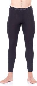 img 4 attached to 🩲 Icebreaker Merino Men's 175 Everyday Thermal Leggings with Fly - Ideal Cold Weather Base Layer