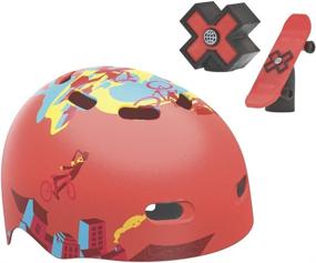 img 1 attached to 🔔 Bell XGames Recon Youth Multi-Sport Helmet with Valve Caps