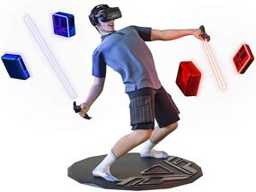 img 4 attached to 🕹️ XPACK VR Mat: 35" Round Anti-Fatigue Mat for Precise Foot Positioning in Virtual Reality Games